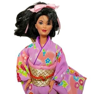 Vintage 1995 Mattel Japanese Barbie DOLLS OF‎ THE WORLD Collection #14163